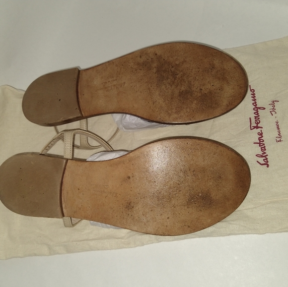 Salvatore Ferragamo Gelso Crystal Sandals. - Picture 4 of 4